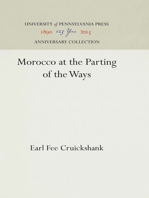 cover image of Morocco at the Parting of the Ways